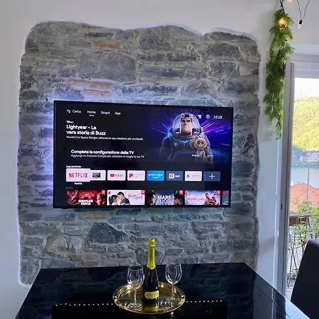 Attico + Altana Vista 360 Lago Como E G.clooney 라글리오